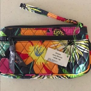 Vera Bradley Wristlet Jazzy Blooms